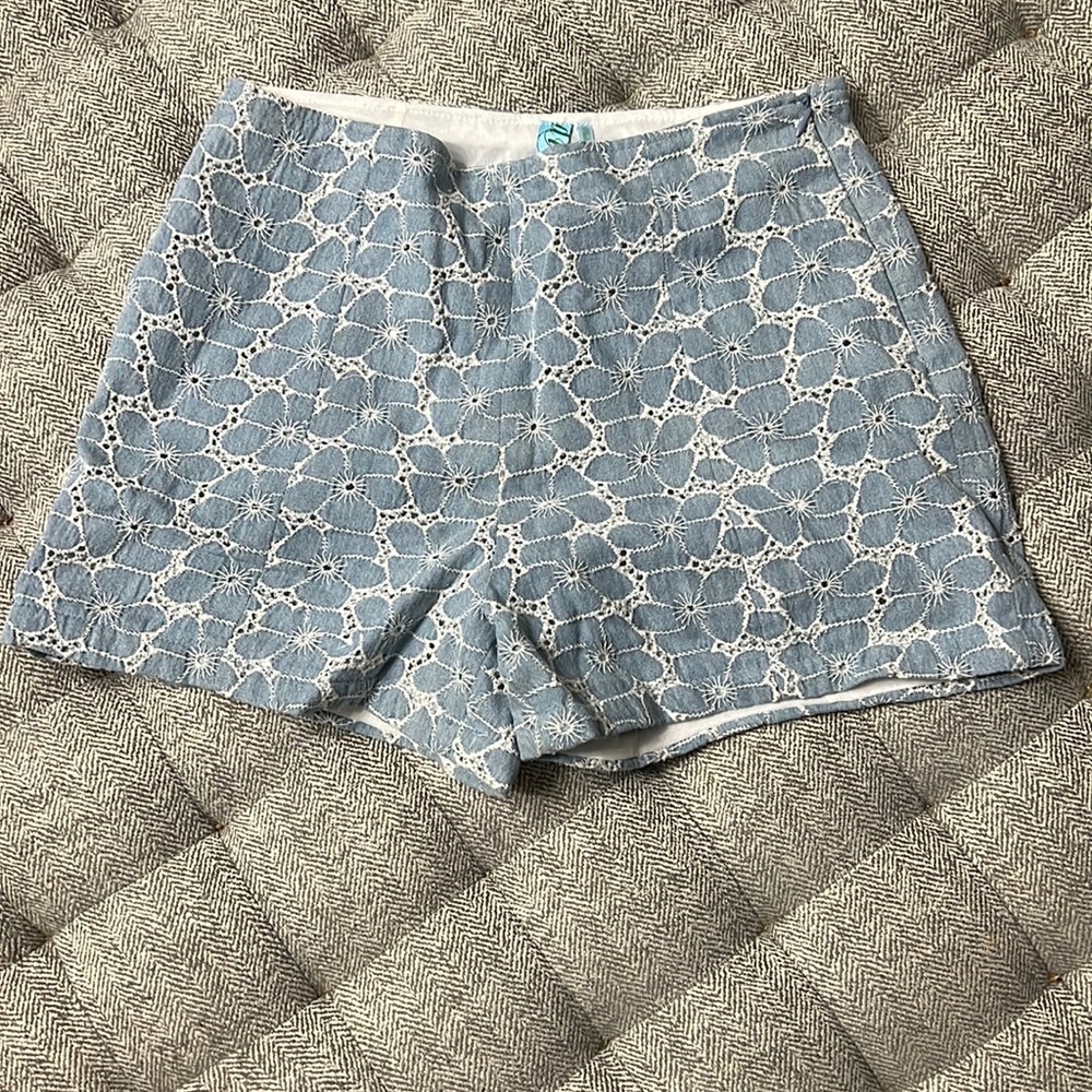 Blue shorts